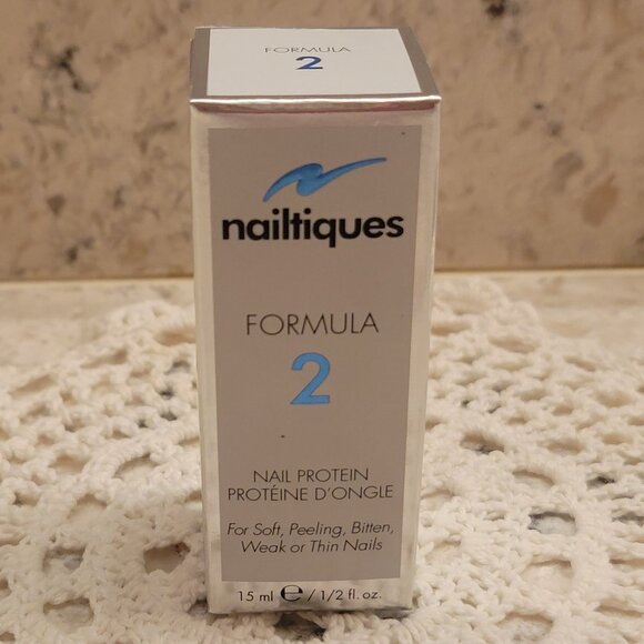 NAILTIQUES NAIL POLISH PROTEIN TREATMENT 1/2 OZ. SET OF 3 FORMULA 1, 2, 3 NEW! - Picture 7 of 8
